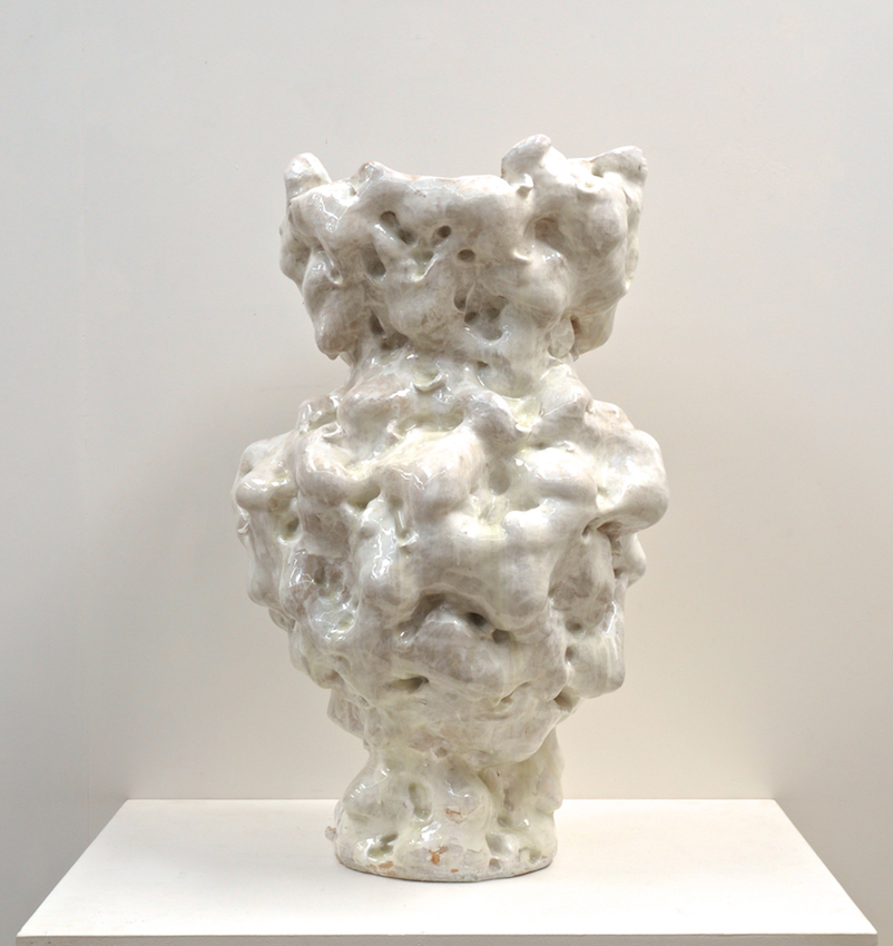 Donna Green White Queen 2019, stoneware, 86 x 50cm, MAAS Collection From October 2021